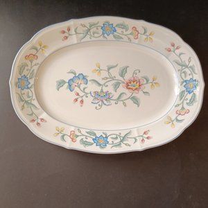 Villeroy & Boch Platter - Blue and Floral ( 4472)